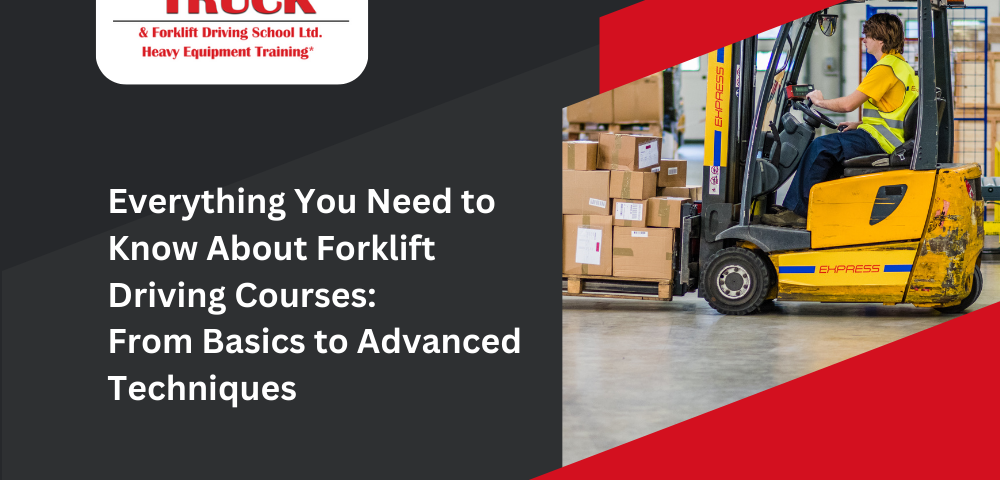 Everything You Need to Know About Forklift Driving Courses