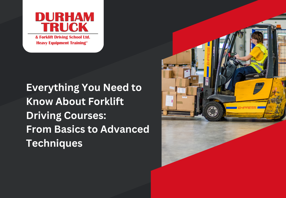 Everything You Need to Know About Forklift Driving Courses