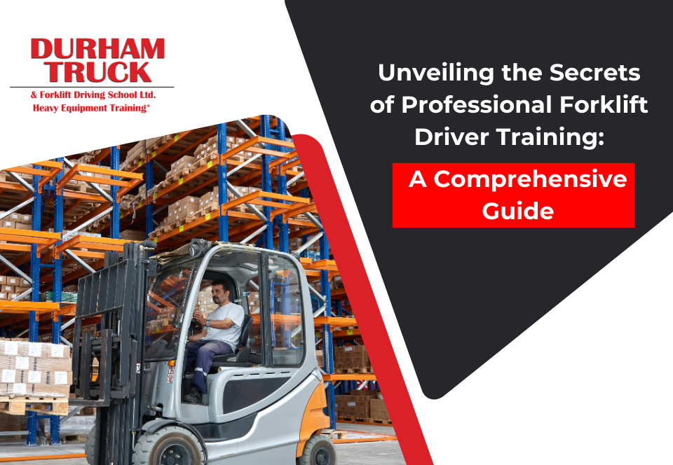 Unveiling the Secrets of Professional Forklift Driver Training: A Comprehensive Guide