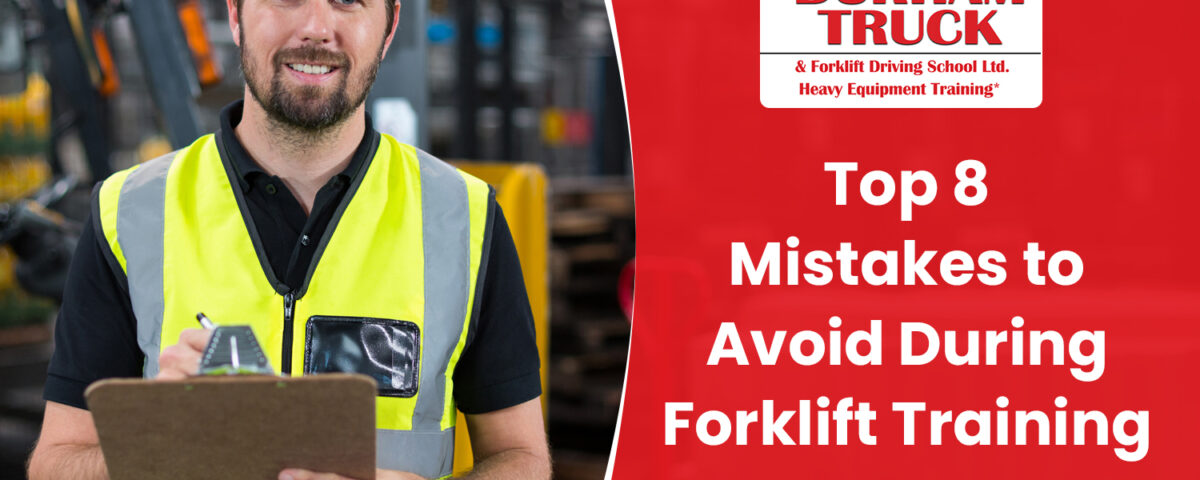 Top 8 Mistakes to Avoid During Forklift Training